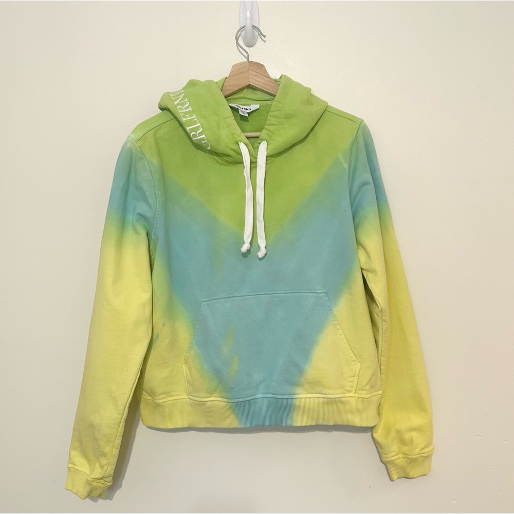 Grlfrnd Hoodie in Tie Dye Size Medium